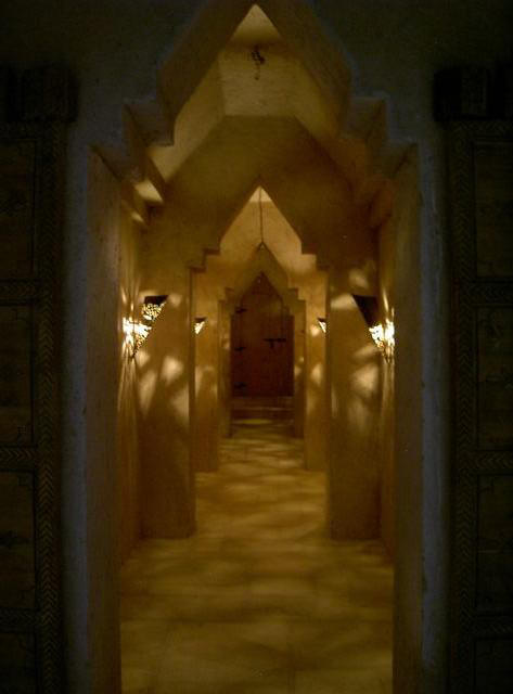 restaurantouarzazate: La Kasbah des sables: L'entr�e 